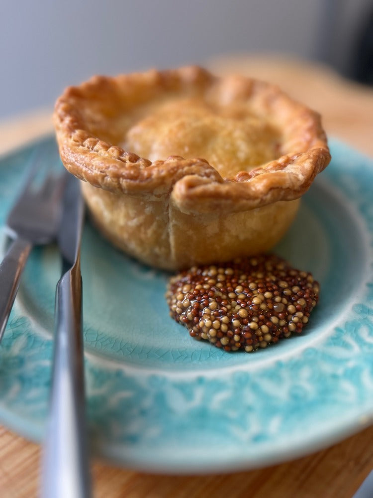 Chip shop pork pie