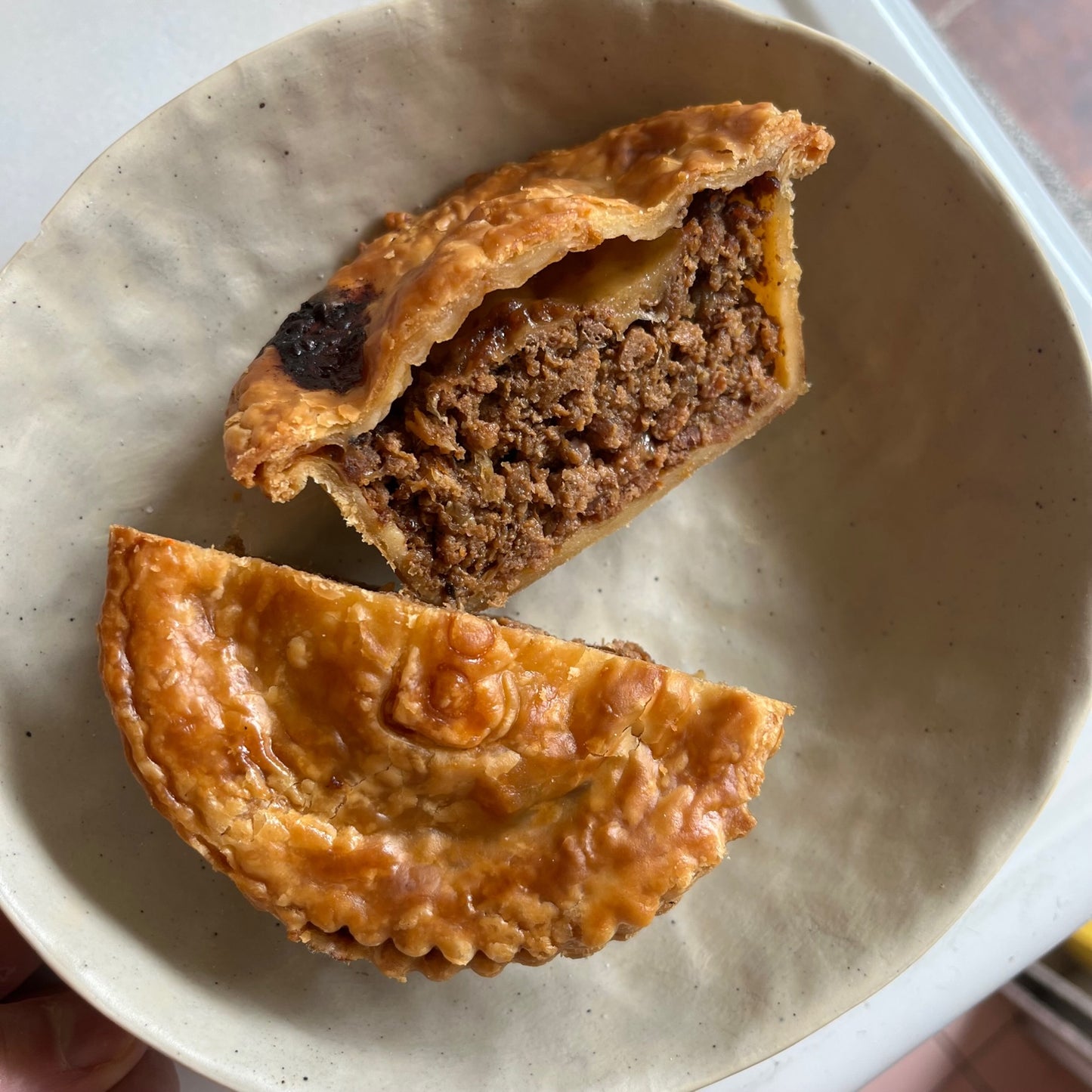 Aussie beef mince and Cheddar